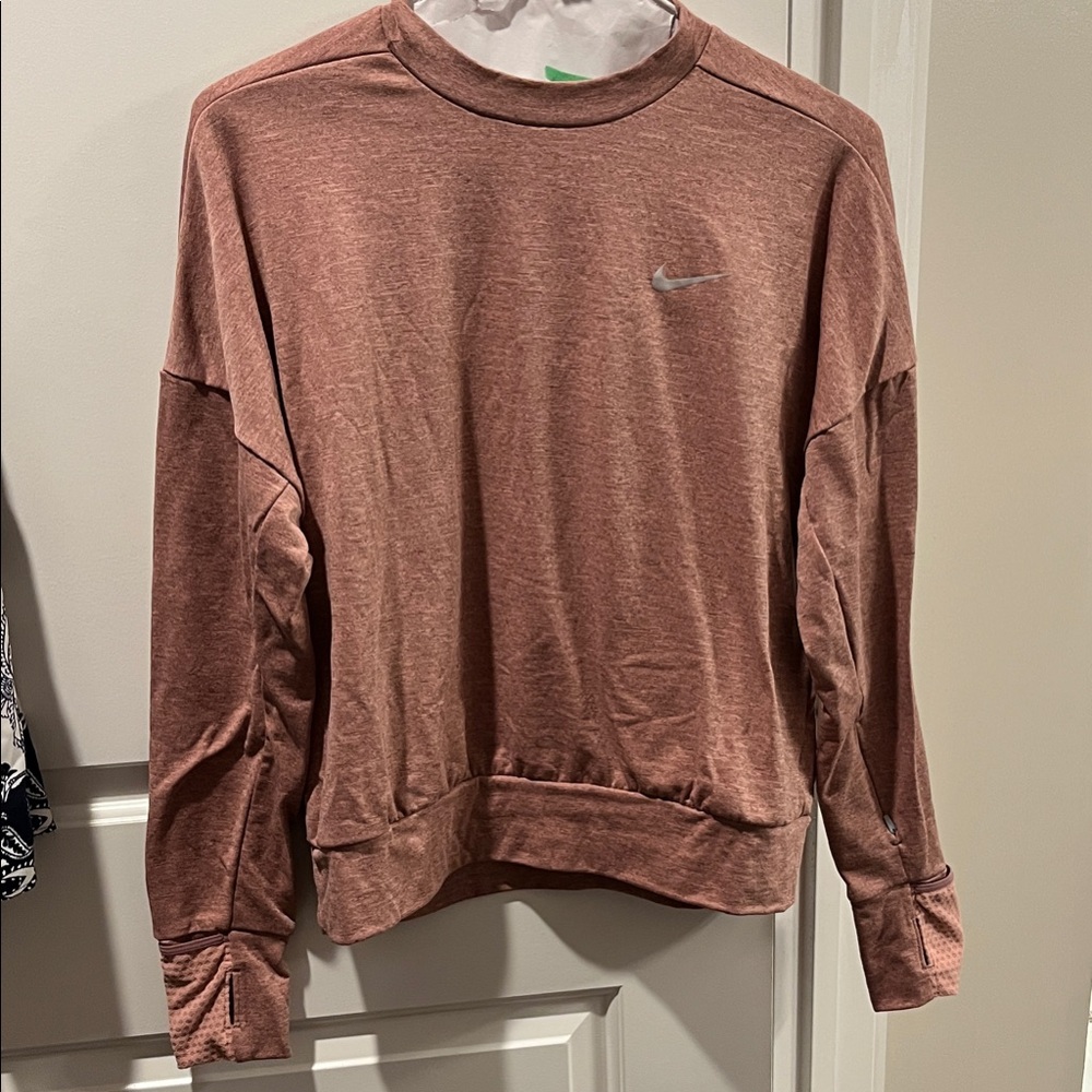 Nike Women’s Rose/Dusty Pink Crewneck Sweater